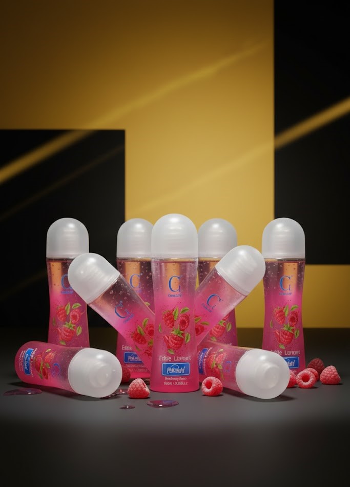 Coke Life Pink Night Edible Lubricant Raspberry flavor 100 mlDEC V