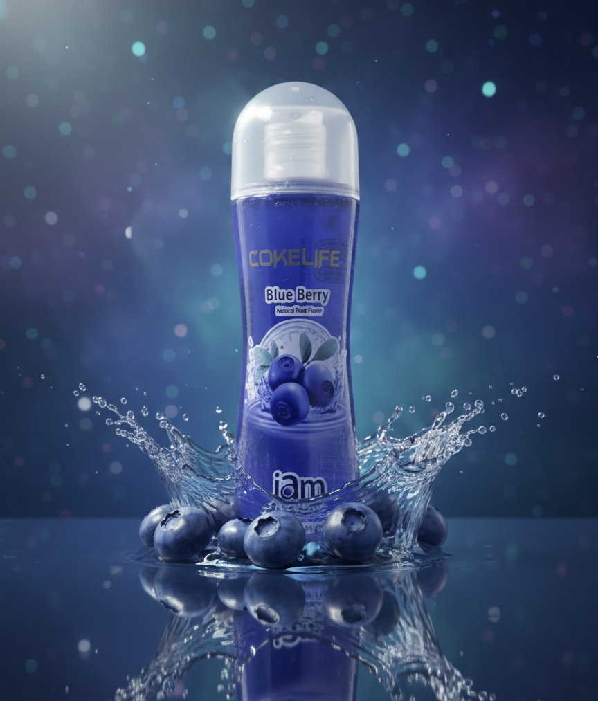 Coke life Jam Lubricant Blue berry 100 ml