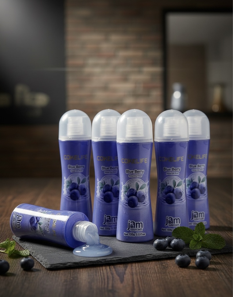 Coke life Jam Lubricant Blue berry 100 ml