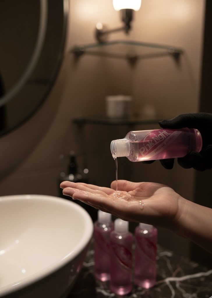 Pink Night Water-based Lubricant Silky Natural 200 ml