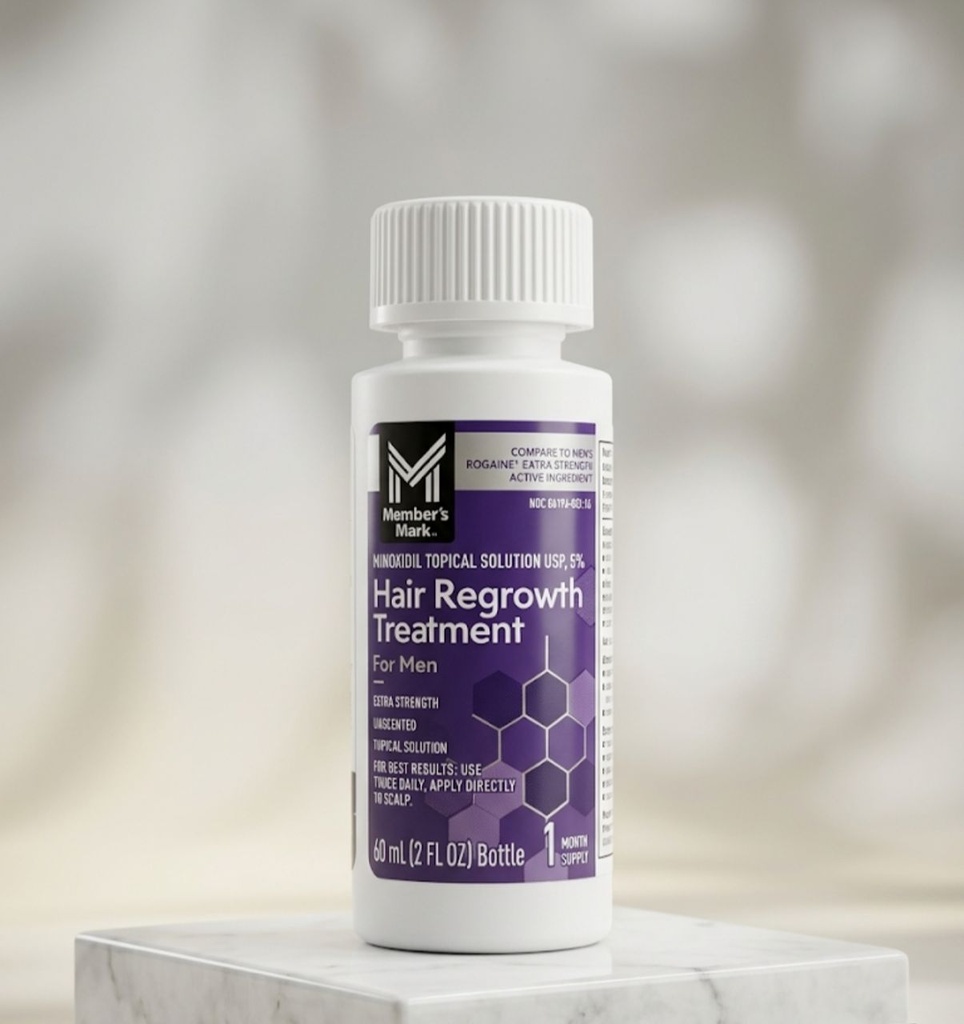 Member's Mark Minoxidil 5% Topical solution 60 ml 
