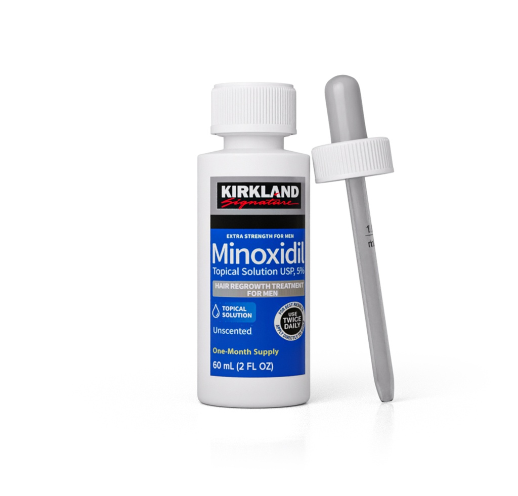 Kirkland minoxidil 5% Topical solution 60 ml