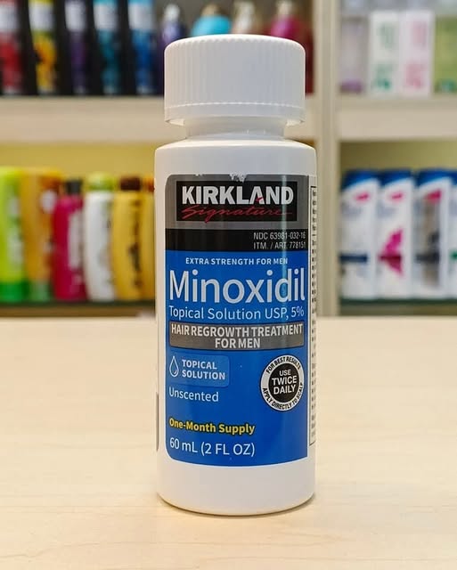 Kirkland minoxidil 5% Topical solution 60 ml