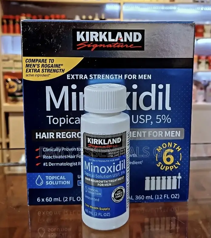 Kirkland minoxidil 5% Topical solution 60 ml