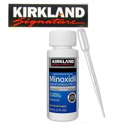 Kirkland minoxidil 5% Topical solution 60 ml
