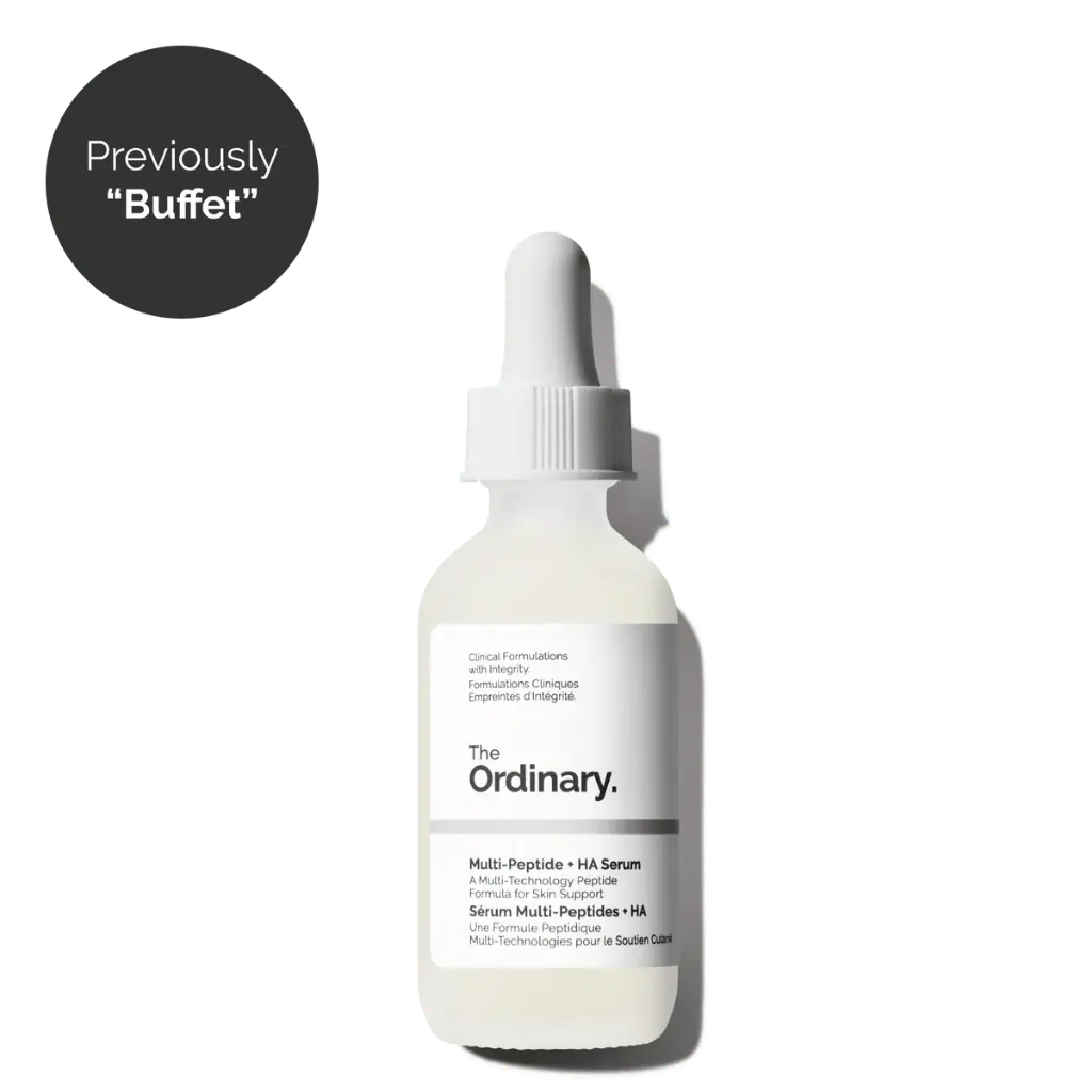 The Ordinary Serum anti-age buffet Multi-Peptide + HA Serum