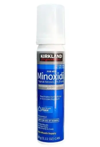 [REC-5642] Kirkland minoxidil 5% topical aerosol foam 60 g for Men
