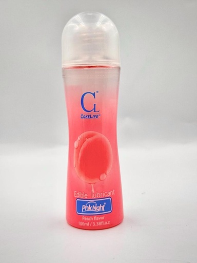 [REC-5694] Coke Life Pink Night Edible Lubricant Peach flavor 100 ml